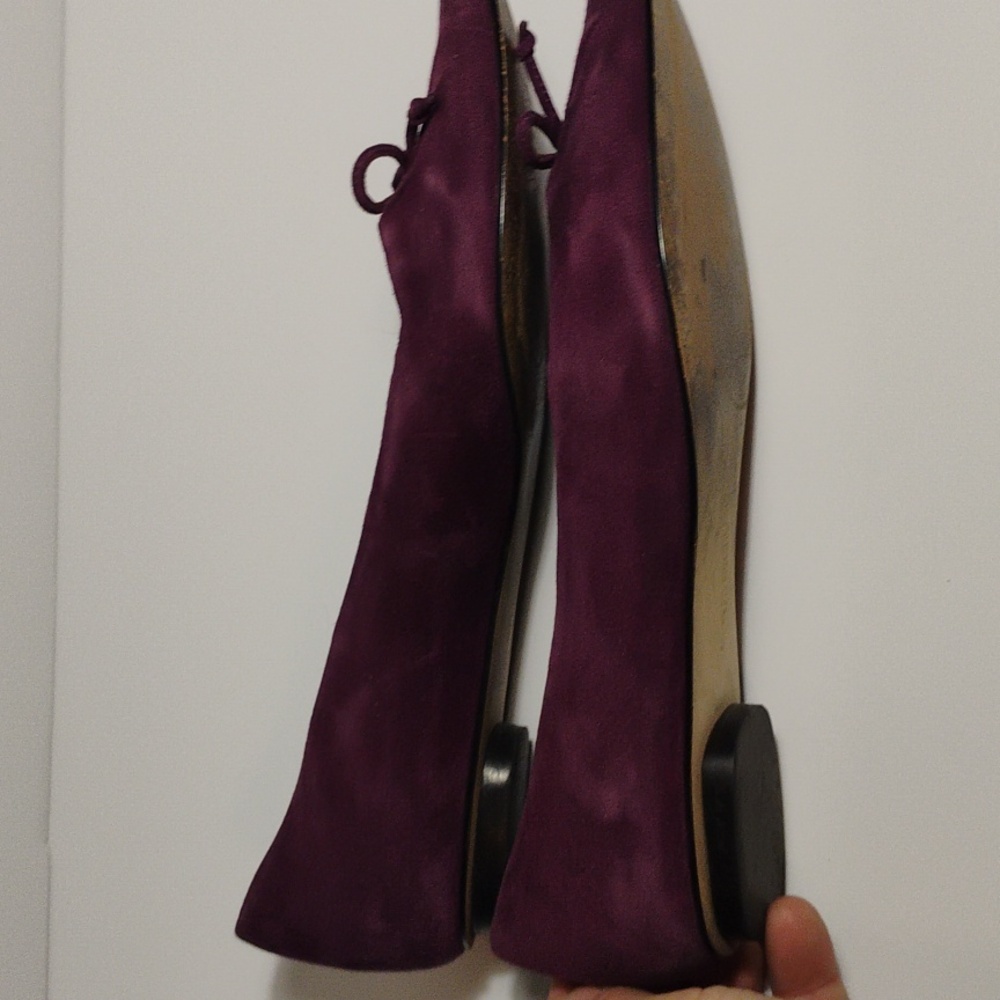 La Fenice Avery Violet Flats- Size 7.5 Orig Box Included - Picture 8 of 10
